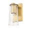 Z-Lite Titus 1 Light Wall Sconce, 4.5in. W x 9.5in. H, Modern Gold 826-1S-MGLD - alternate 4